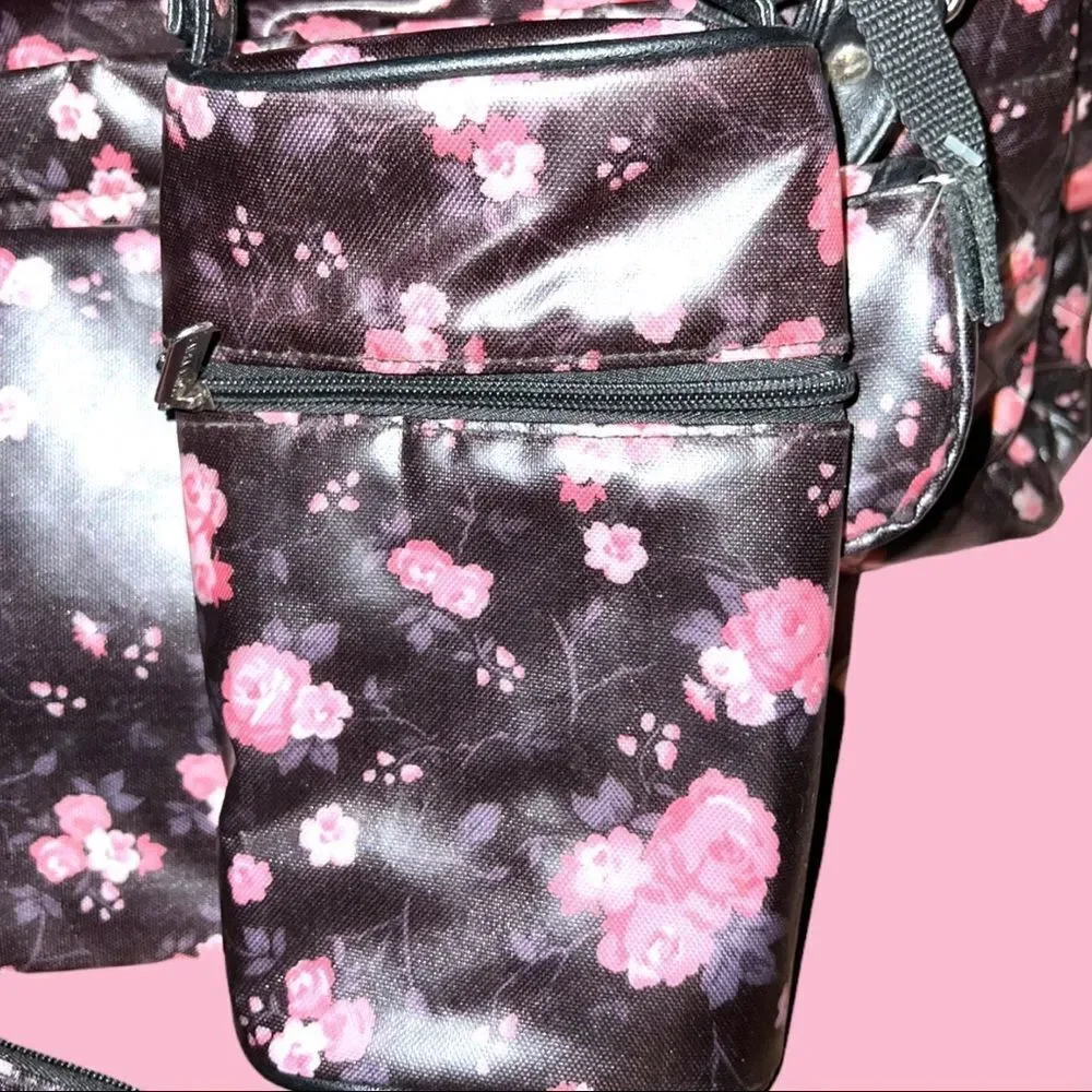 Laura Ashley 5 piece diaper bag set!